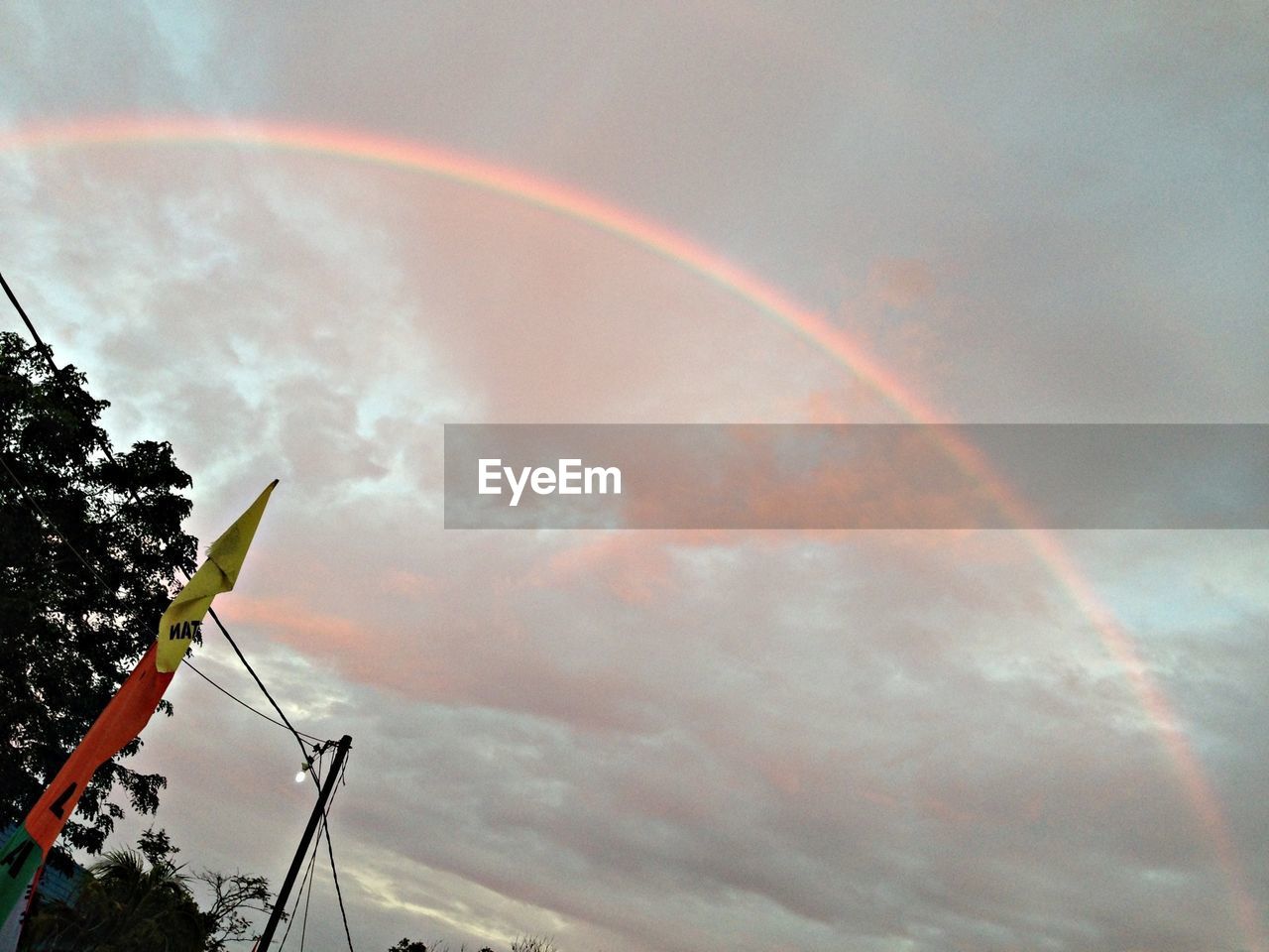 View of rainbow