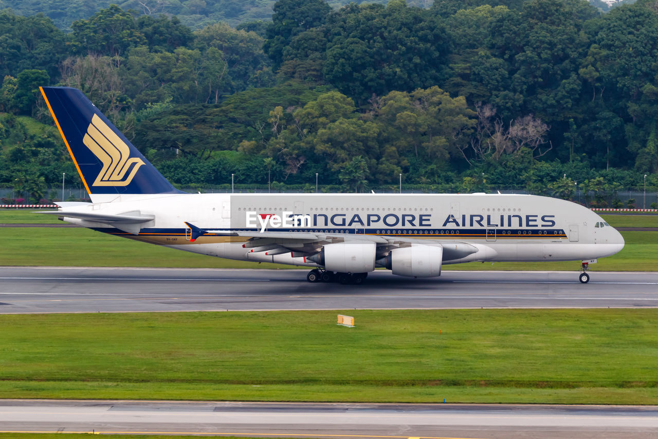 AIRPLANE ON RUNWAY