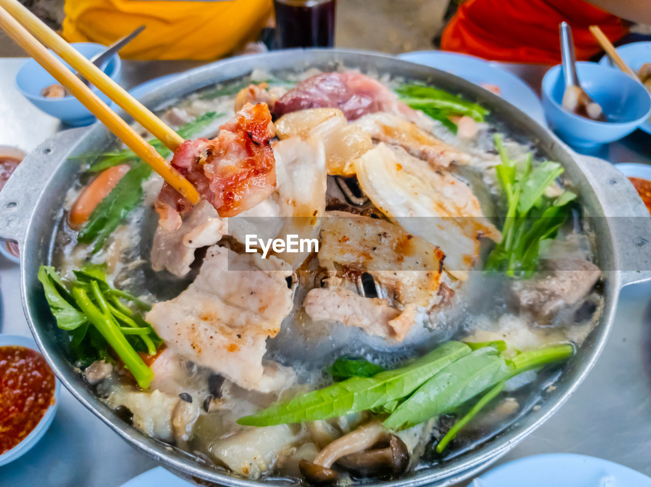 close-up of food served in bowl
