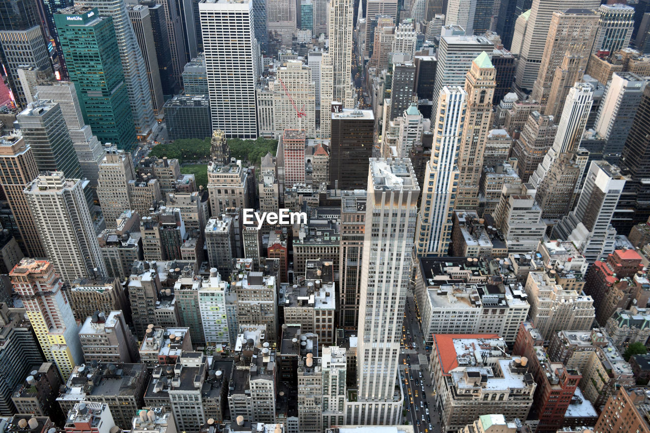 Full frame shot of buildings in manhattan