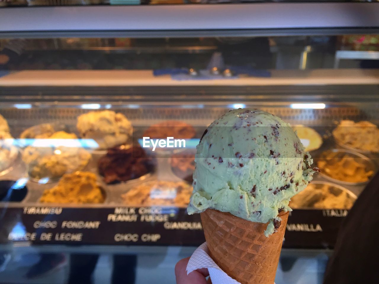 CLOSE-UP OF ICE CREAM FOR SALE