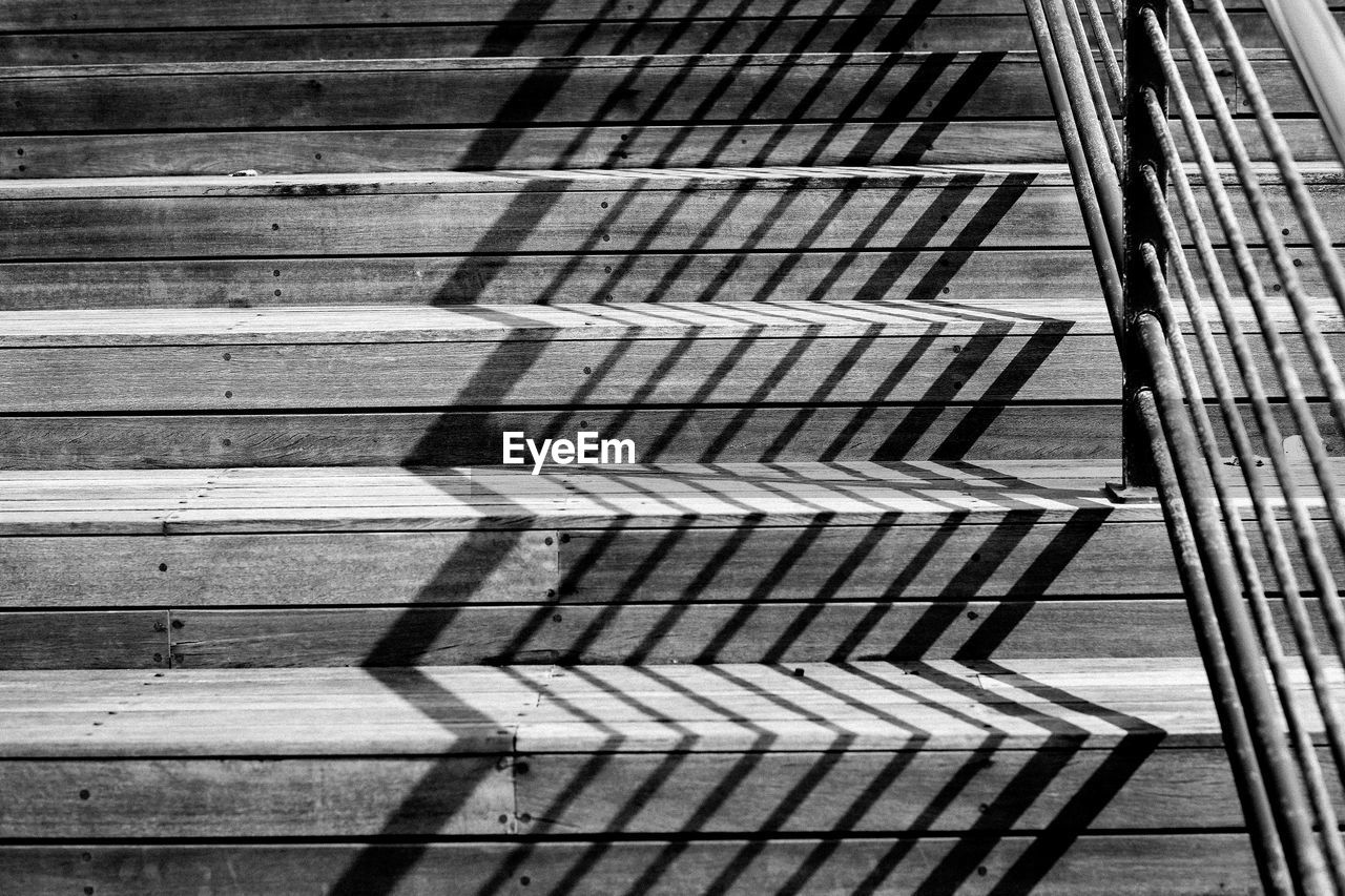 Shadows of stairs