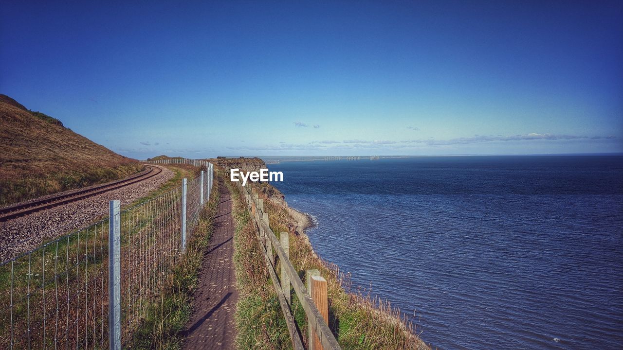 Cliff path cleveland way 
