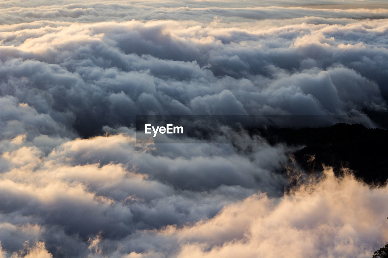 Low angle view of clouds in sky