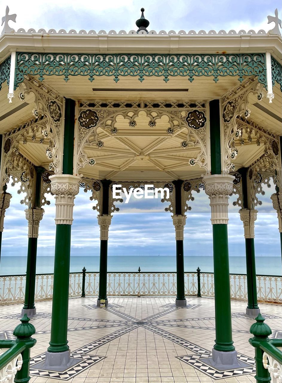 Bandstand brighton seafront looking out to sea