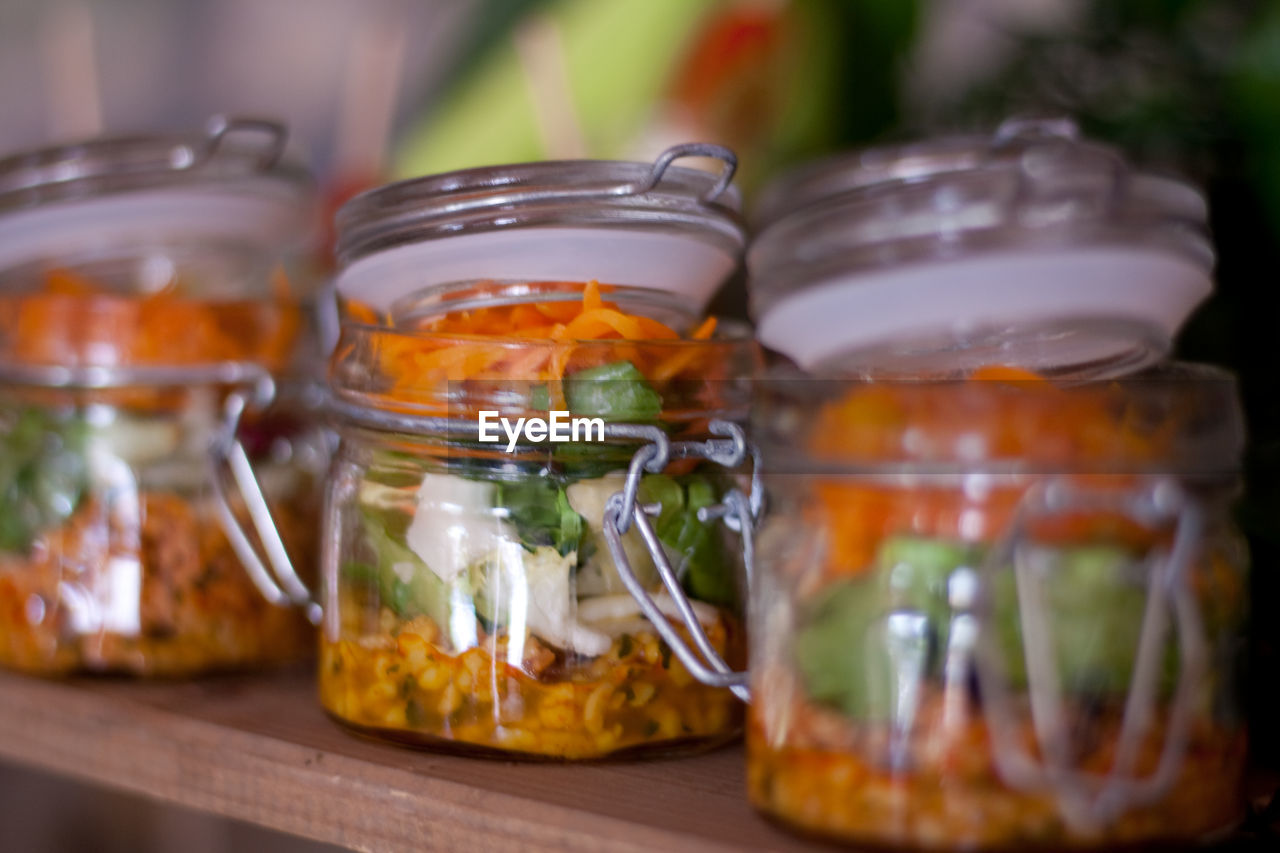 Salad in a jar 