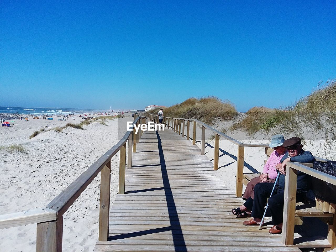 VIEW OF PEOPLE ON BEACH