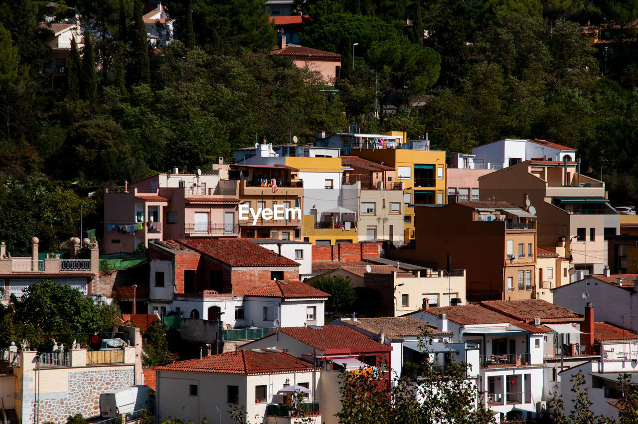 Buildings in city