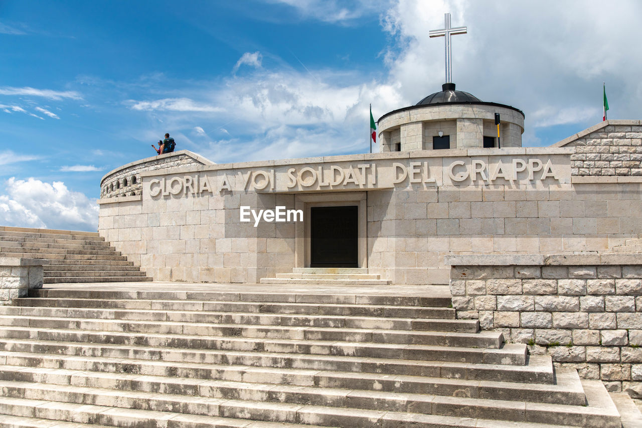 LOW ANGLE VIEW OF TEMPLE AGAINST SKY