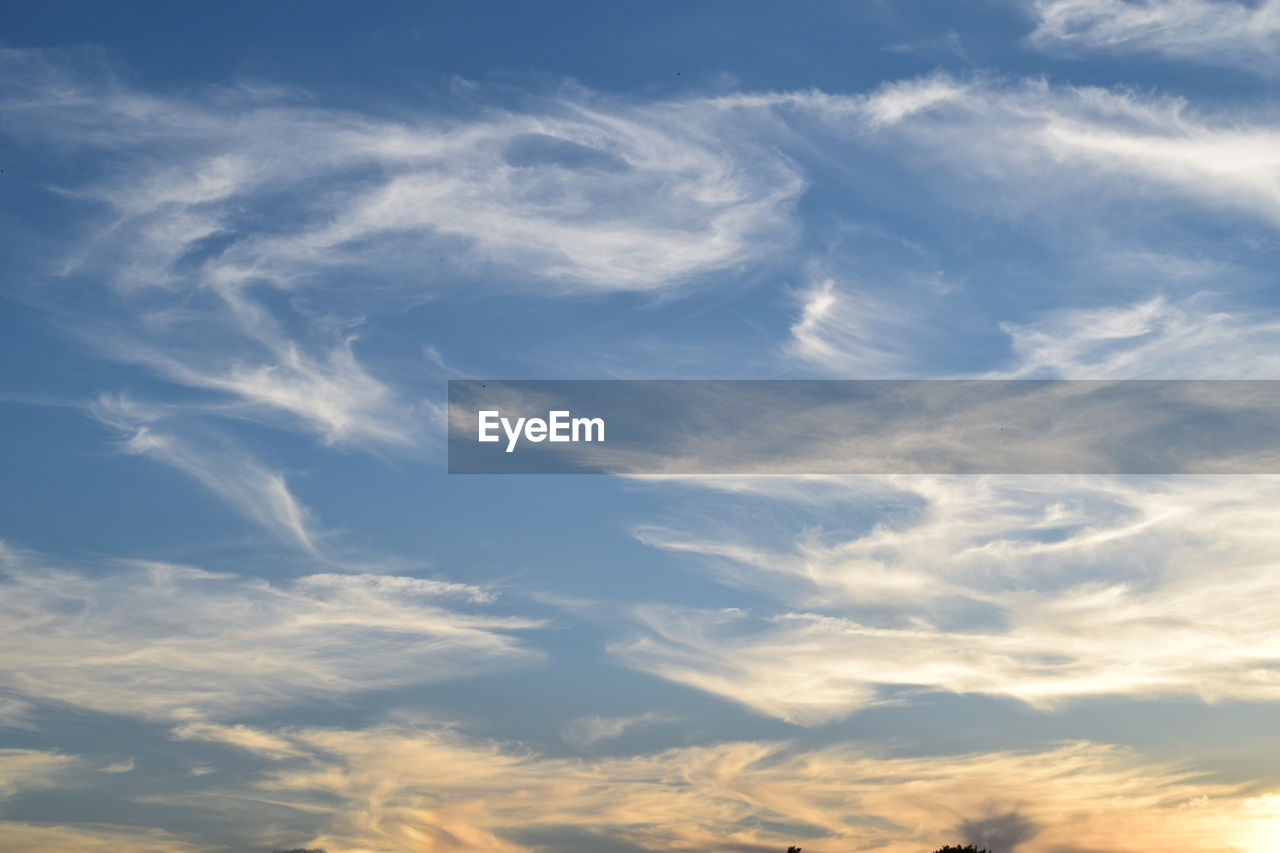 Low angle view of sky