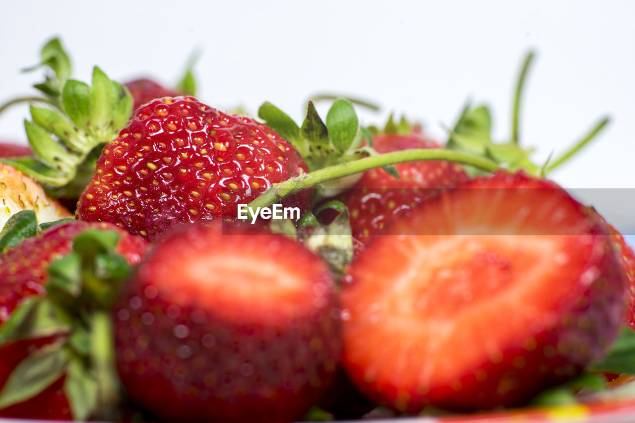 Close-up of strawberries