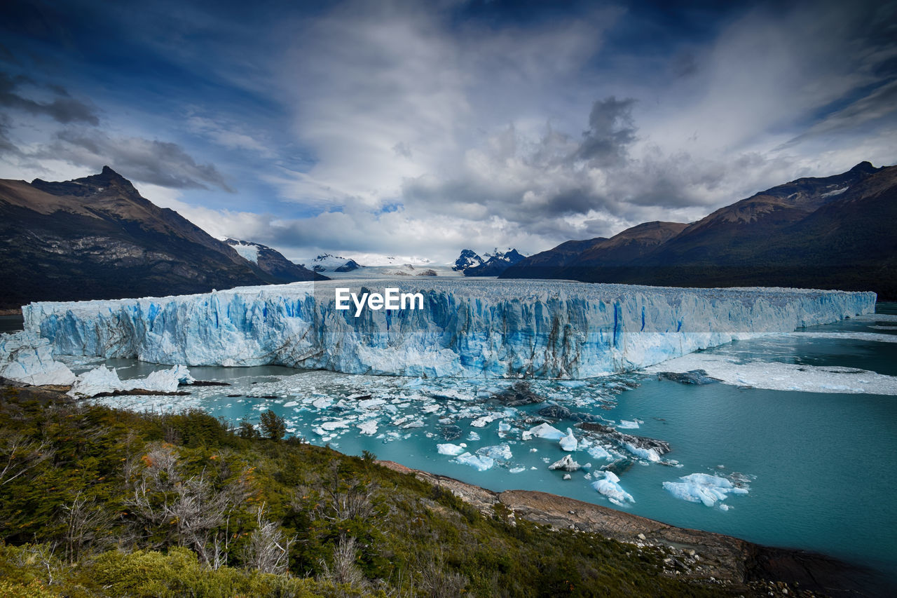 Perito moreno glacier in patagonia