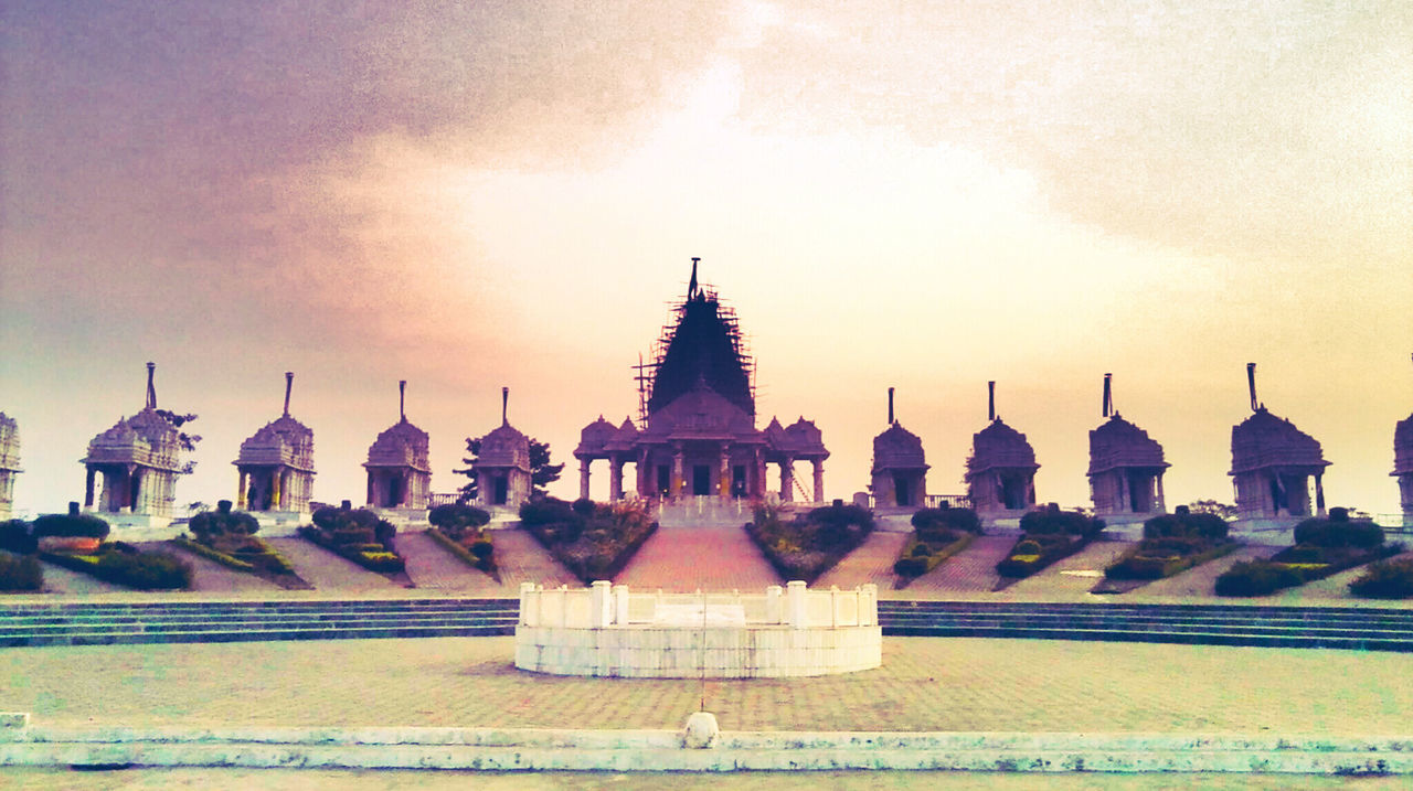 VIEW OF TEMPLE AGAINST SKY