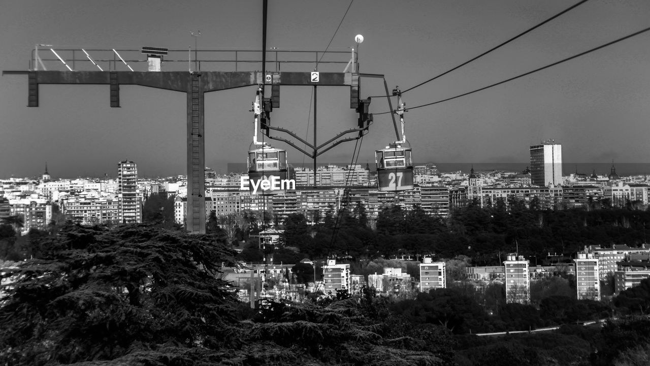 Scenic view of city against sky