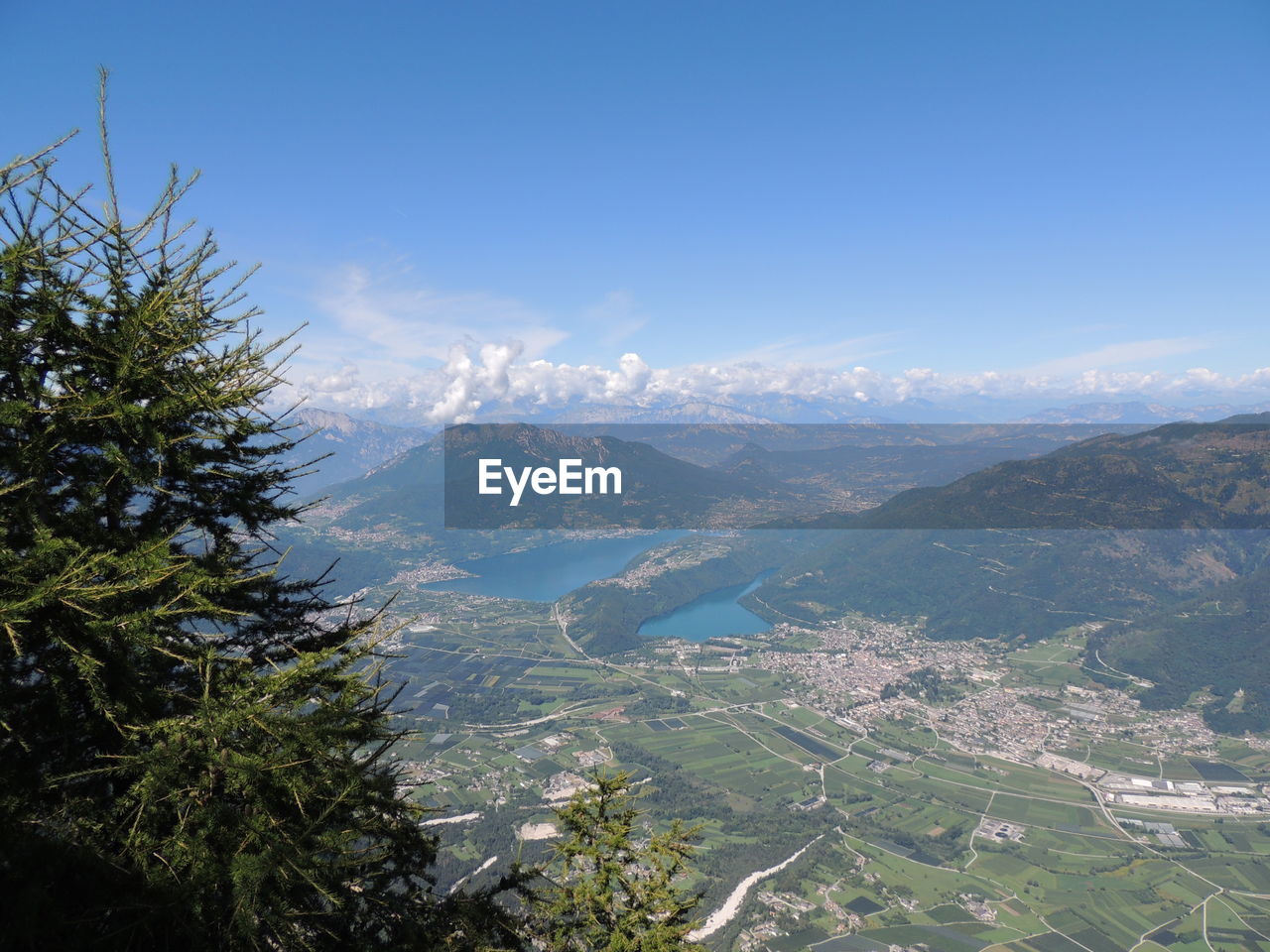 AERIAL VIEW OF LANDSCAPE AGAINST SKY