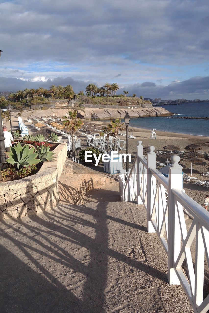 VIEW OF BEACH AGAINST SKY
