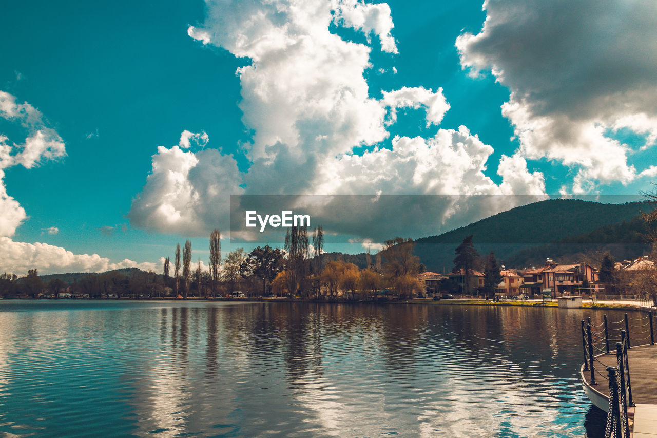 Panoramic view of buildings in city