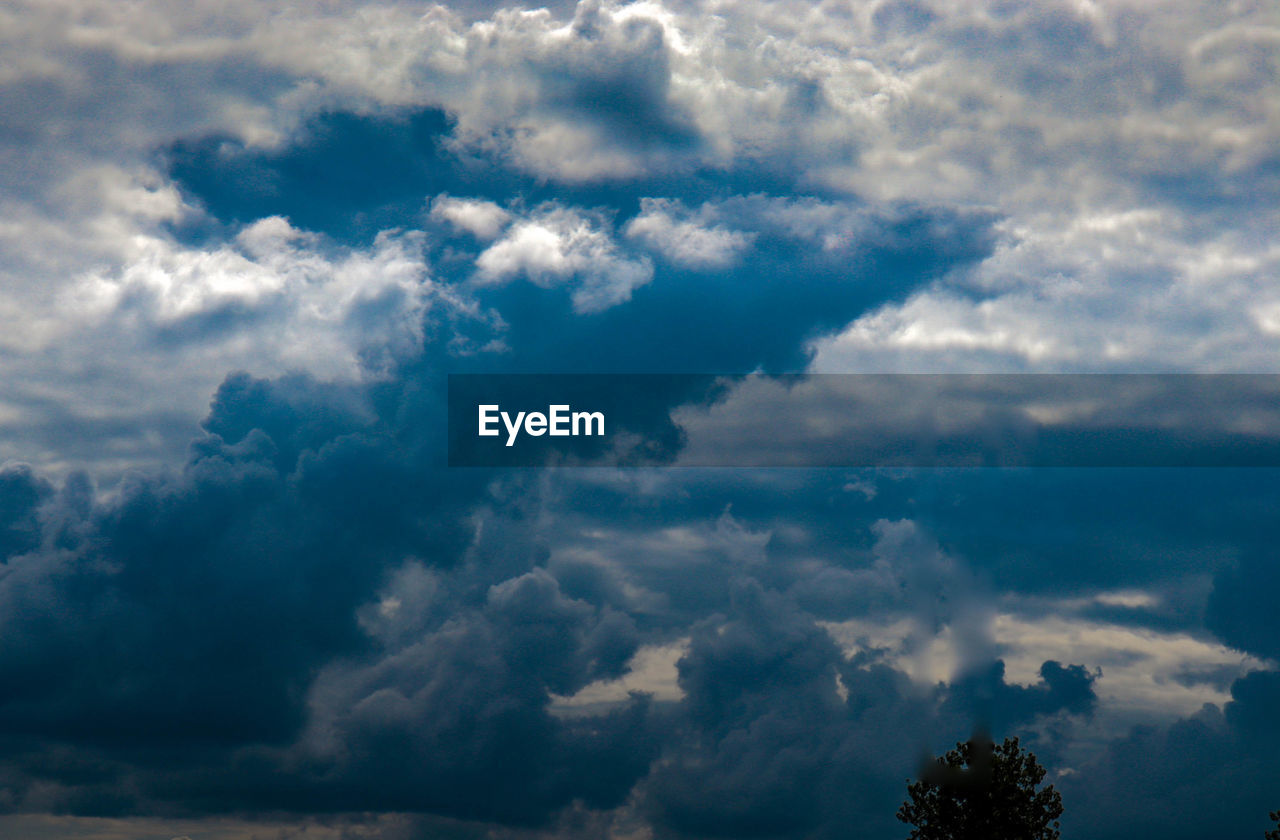 LOW ANGLE VIEW OF CLOUDSCAPE