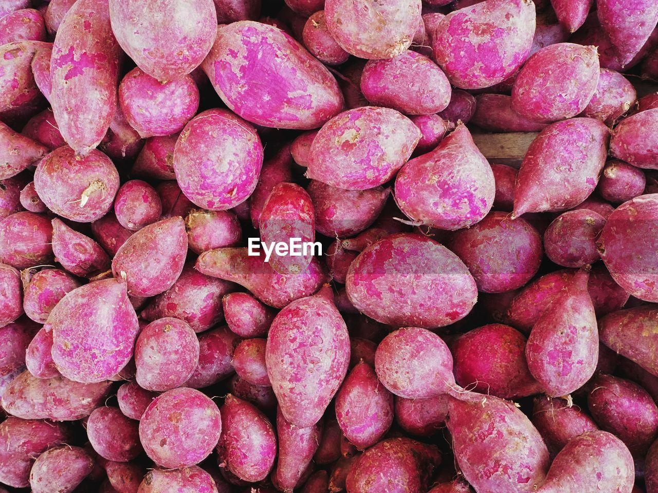 Sweet potato background texture