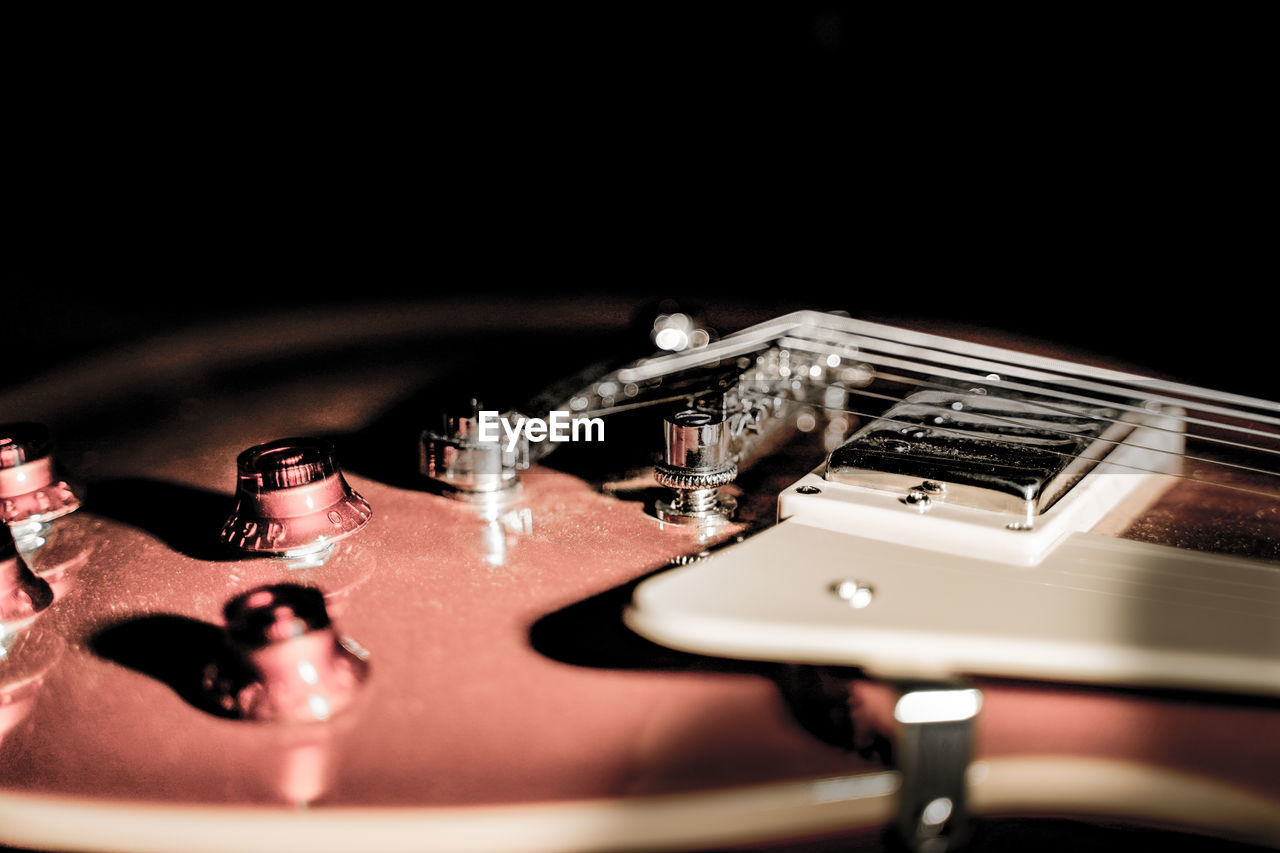 Close-up of guitar