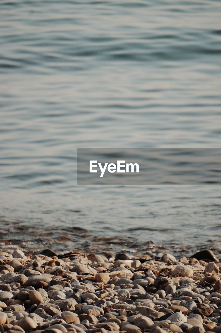 Stones on beach