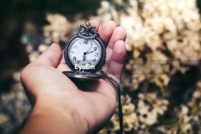 Holding 2025 pocket watch