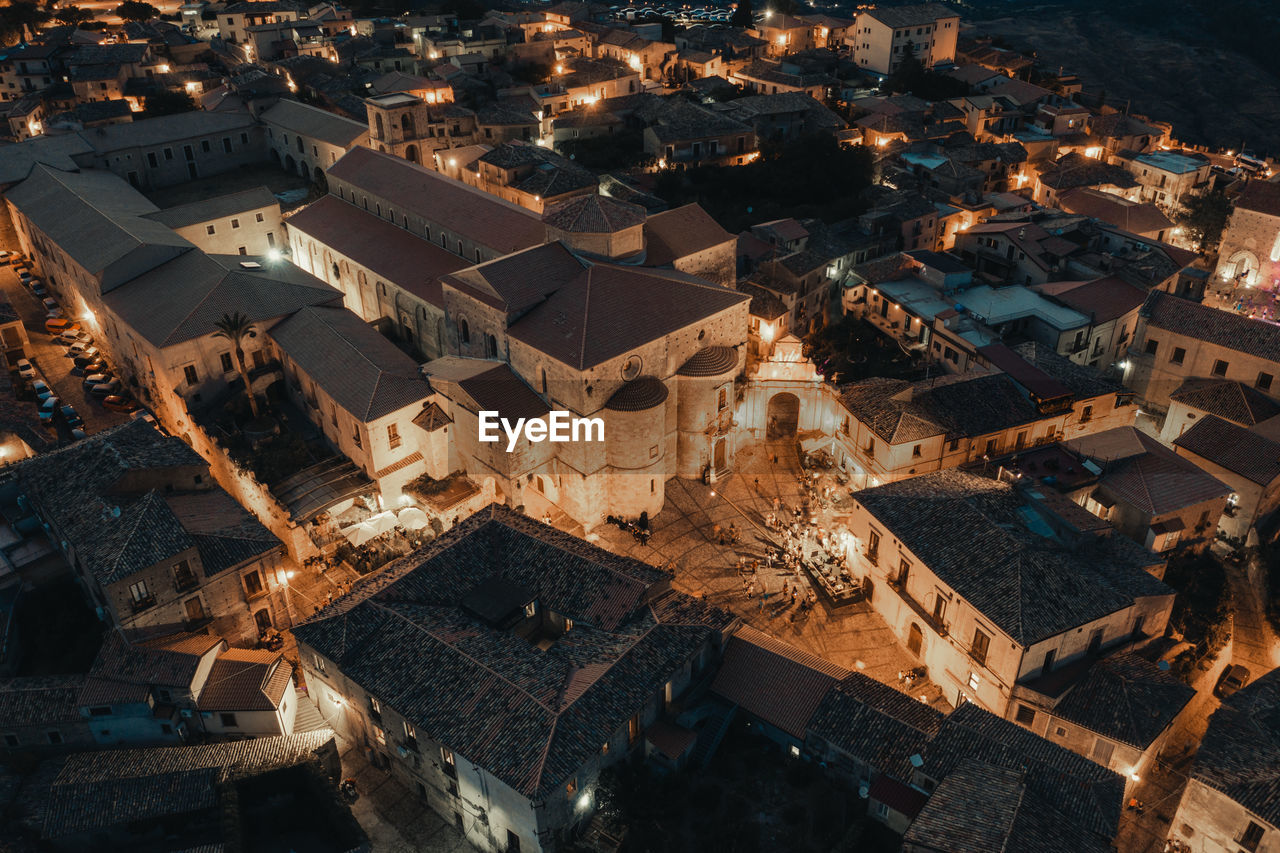 Medieval cathedral of the village of gerace