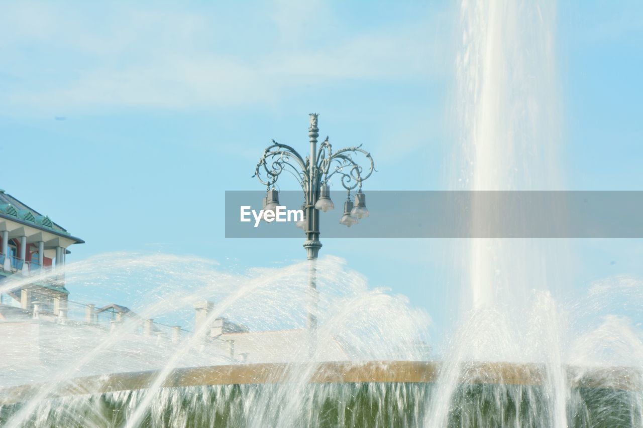 Panoramic view of water against sky