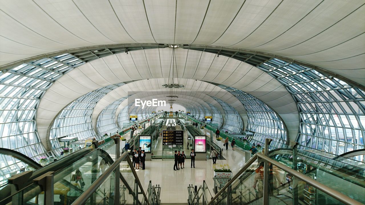 Railroad station platform