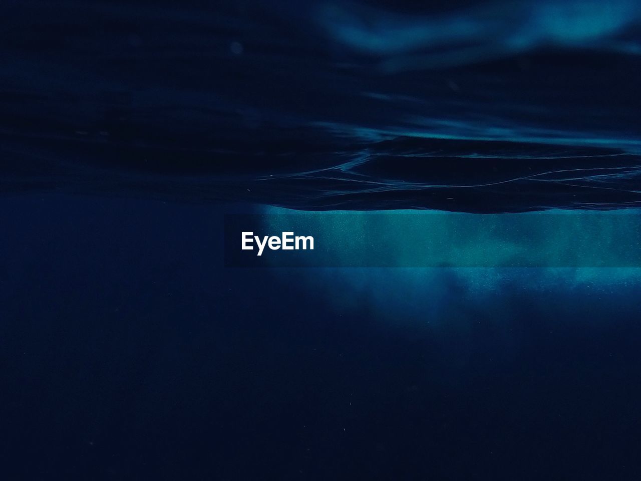 Underwater view of sea