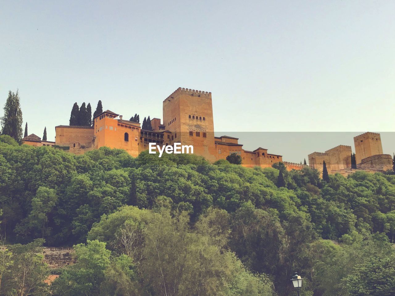 Low angle view of buildings against sky