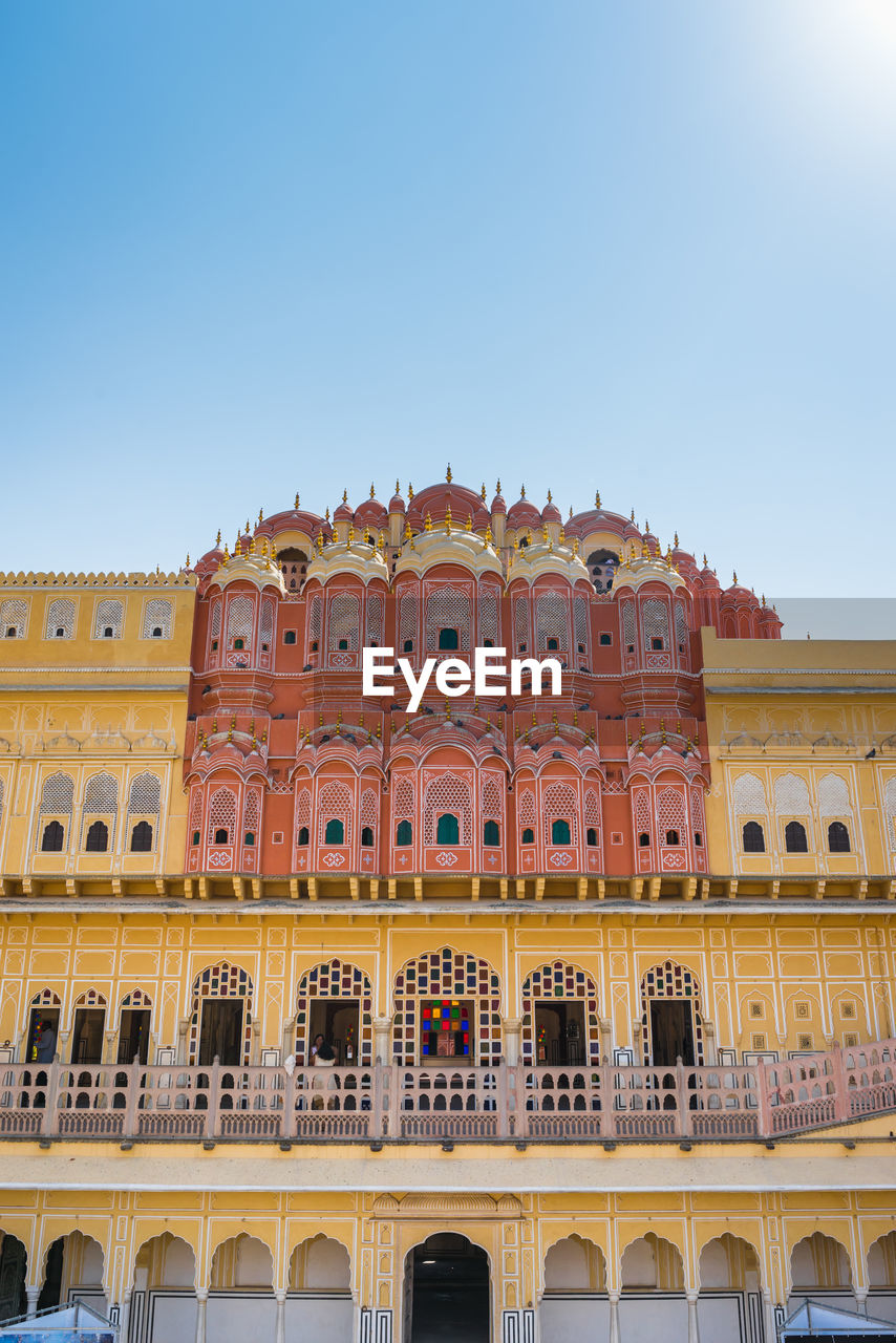 Hawamahal or wind palace in jaipur, rajasthan, india - public place