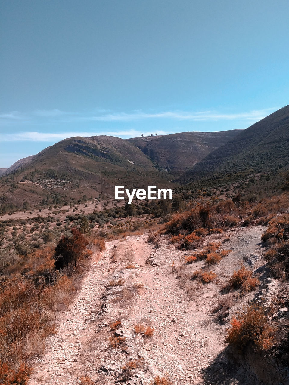SCENIC VIEW OF ARID LANDSCAPE AGAINST SKY