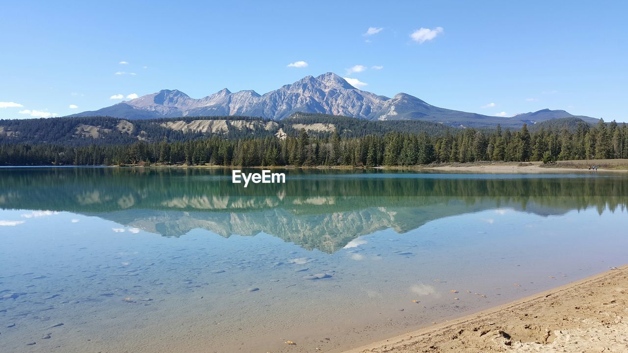 Panoramic view of jesper national park in summer