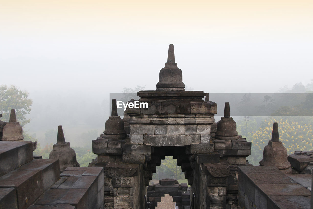 STUPAS OF A TEMPLE