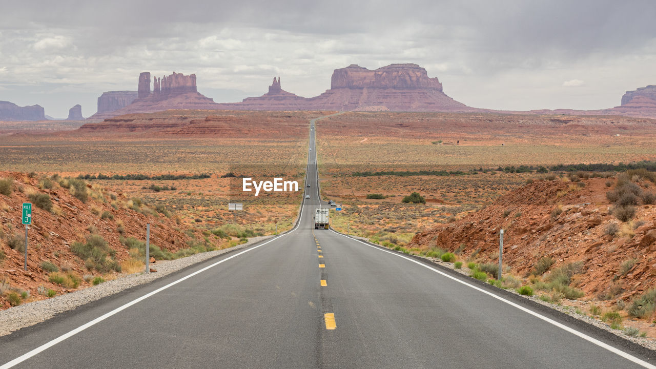 ROAD BY LANDSCAPE AGAINST SKY