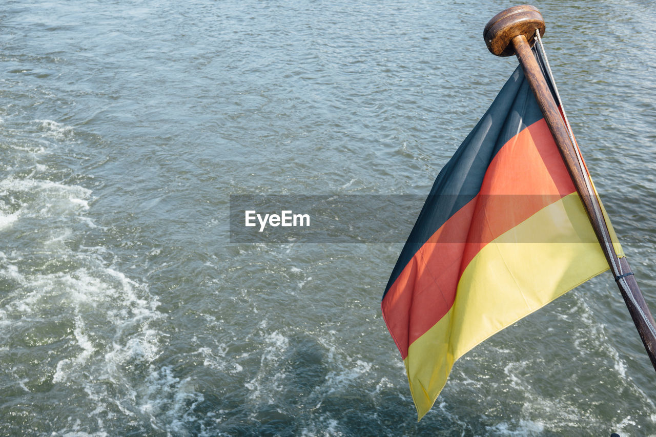 Close-up of german flag