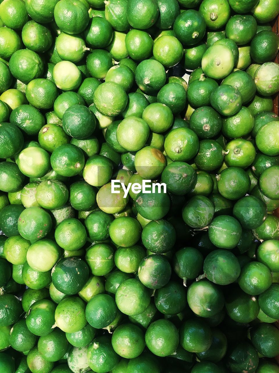 Full frame shot of green fruits