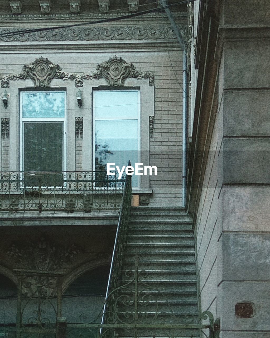 Staircase of building