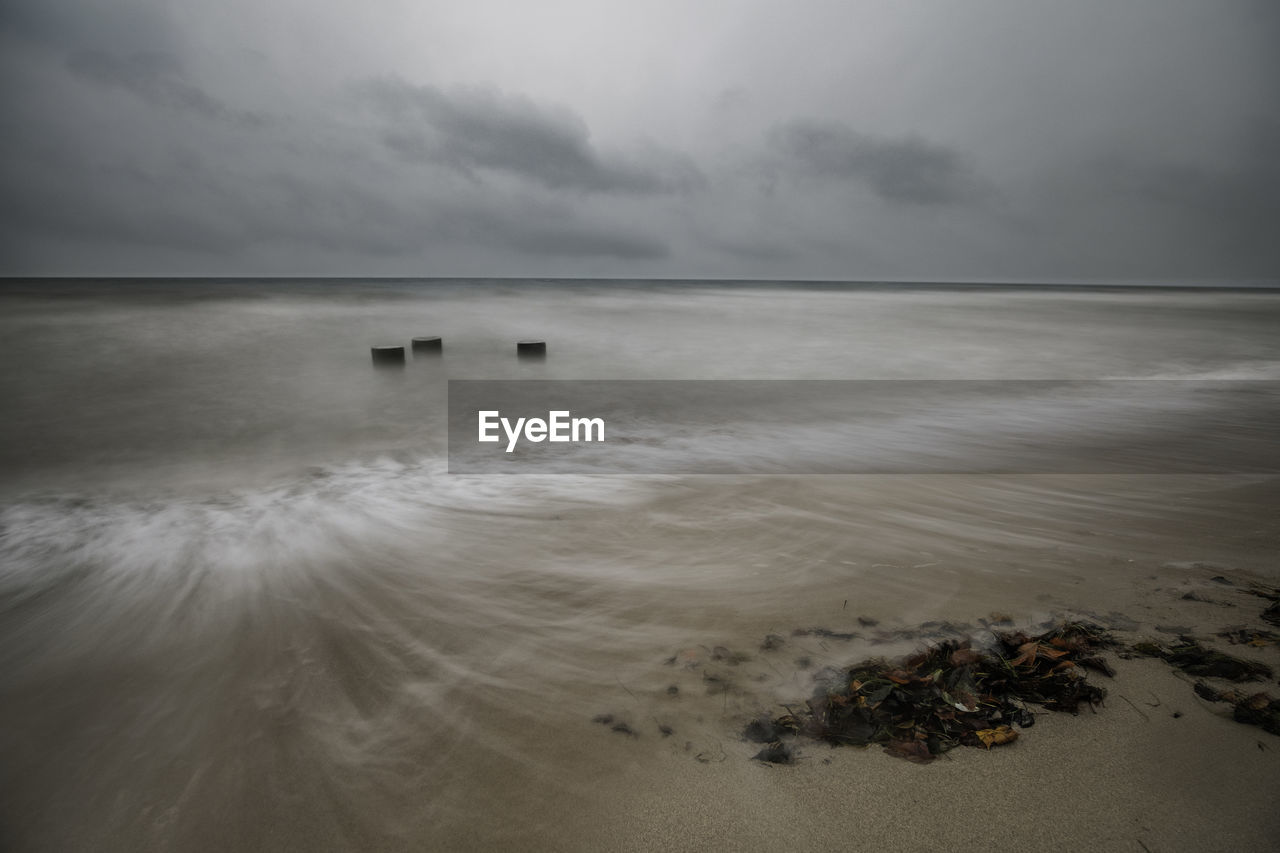 View of calm sea against the sky