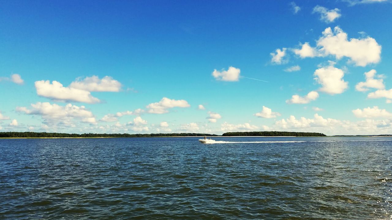 VIEW OF SEA AGAINST SKY