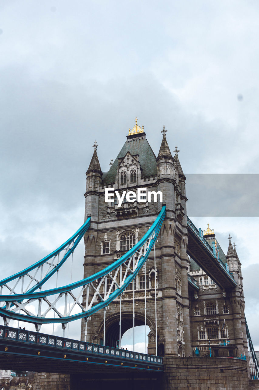 London downtown during a typical grey day.