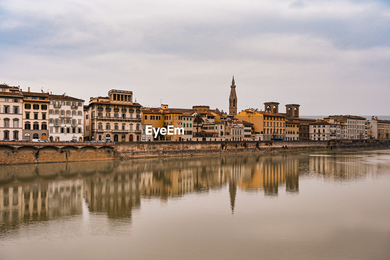 buildings in water