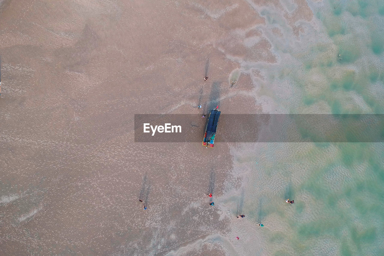 Aerial view of beach