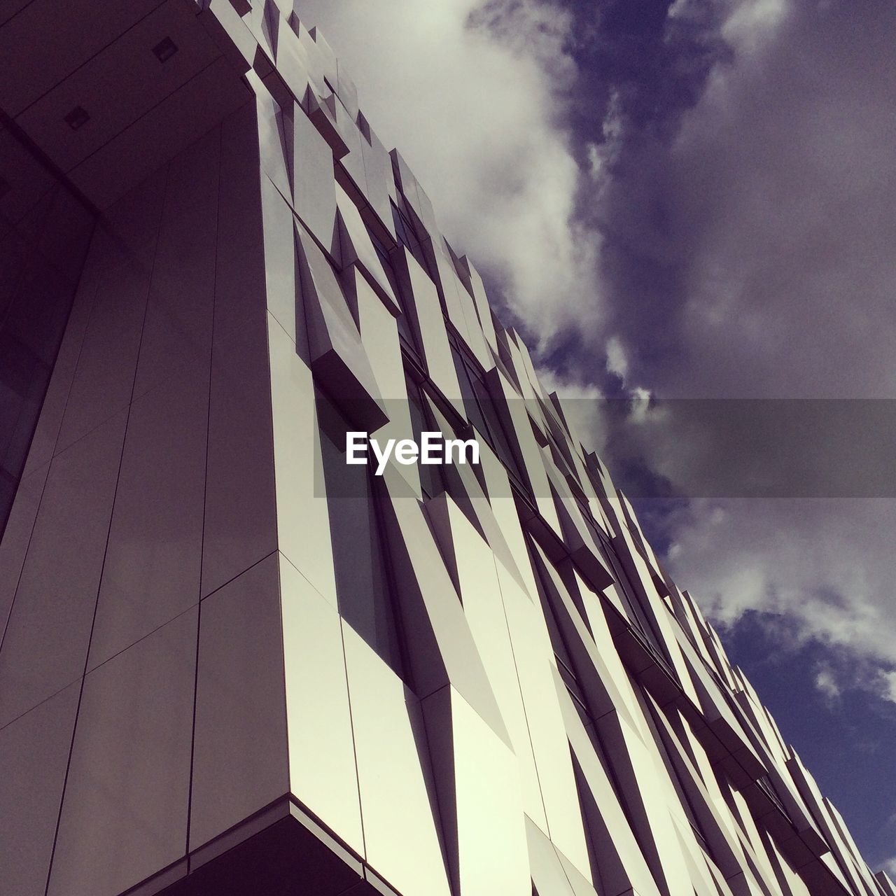 Low angle view of uppsala konsert and kongress against sky