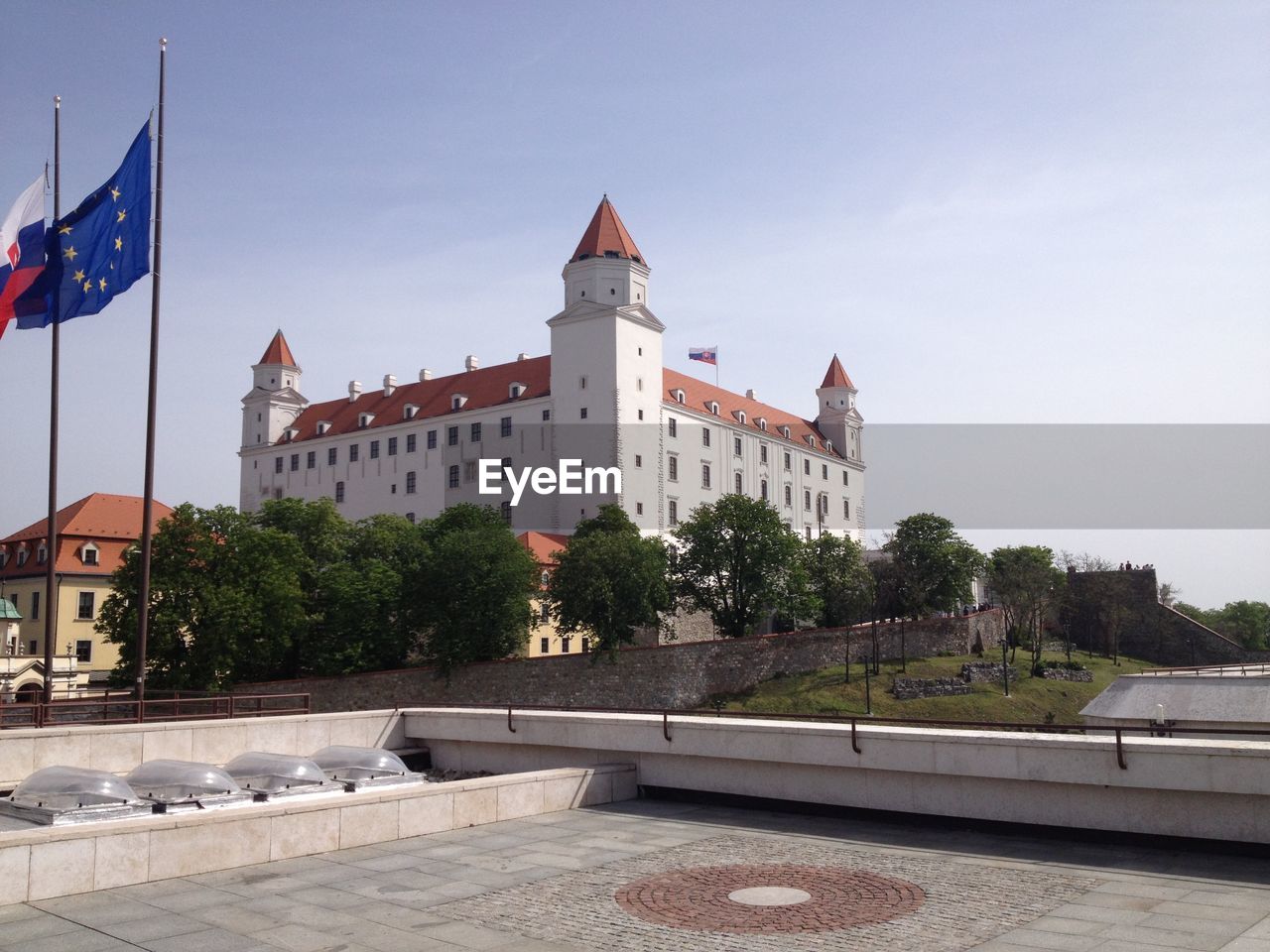 Bratislava castle against sky