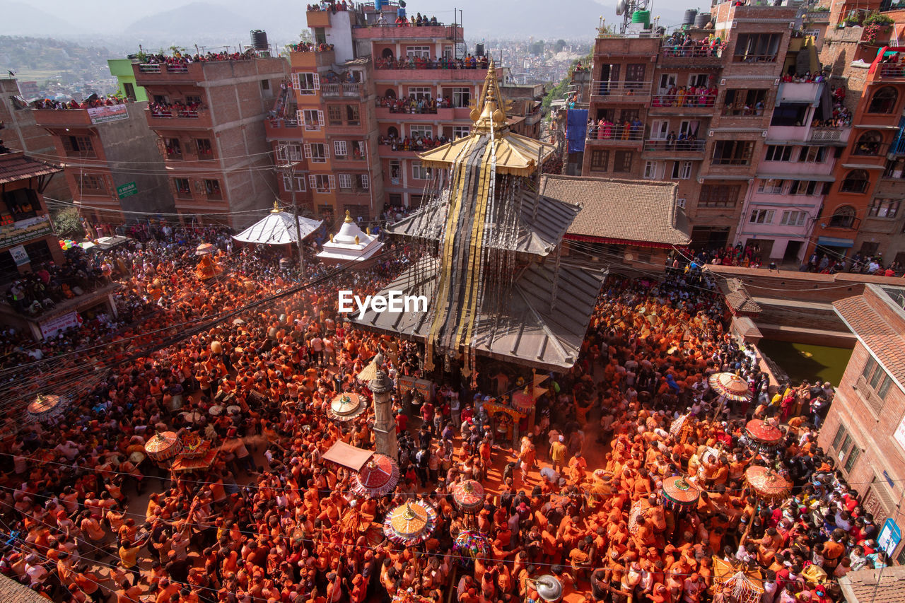 Bisket jatra was observed by people from the newari community in the bhaktapur district. 