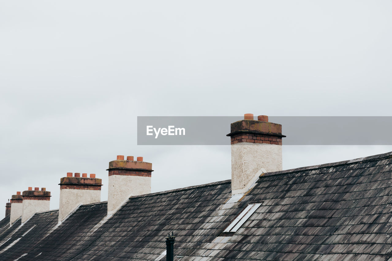 Roof against sky