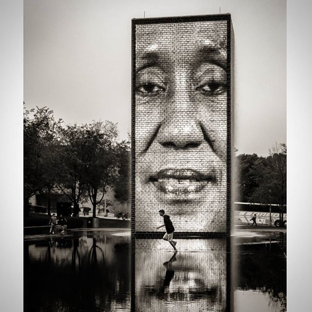 REFLECTION OF WOMAN IN WATER