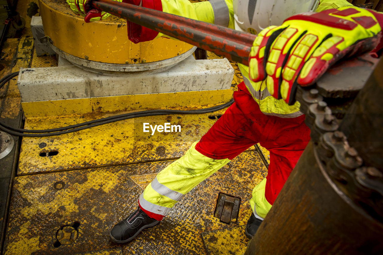 Stavanger norway oil rig worker